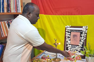 யாழில்.தியாகி திருமலை நடராஜனின் 69வது ஆண்டு நினைவேந்தல் நிகழ்வு