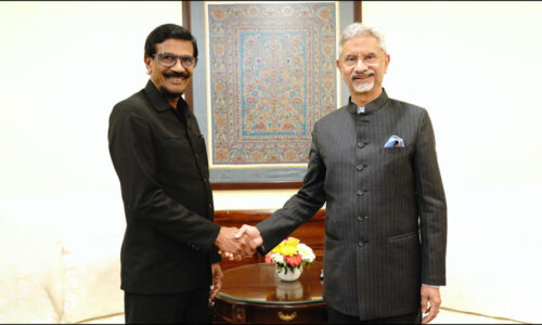 டில்வின் சில்வா – ஜெய்சங்கர் உத்தியோகபூர்வ சந்திப்பு