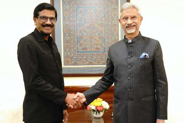 எஸ். ஜெய்சங்கரை சந்தித்தார் ரில்வின் சில்வா