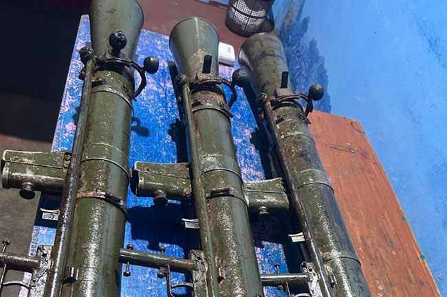 குடும்பிமலைப் பகுதியில் 3 கவச எதிர்ப்பு ஆயுதங்கள் மீட்பு