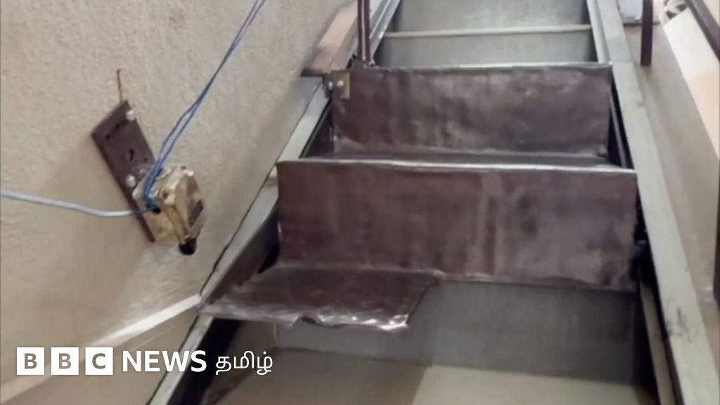 காணொளி: மனைவிக்காக படிக்கட்டுகளை லிஃப்ட் போல மாற்றிய கணவர்