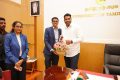 தமிழக அரசின் பொதுப்பணித் துறை மற்றும் விளையாட்டு மேம்பாட்டுத்துறை அமைச்சர் ஆதவ் அர்ஜுனாவை நாடாளுமன்ற உறுப்பினர