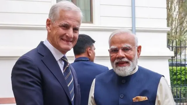 பதிலளிக்காத மோதி, இந்திய தரப்புடன் செய்தியாளர் வாக்குவாதம் – நார்வேயில் இரு நிகழ்வுகளிலும் என்ன நடந்தது?