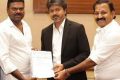 தமிழ் திரைப்பட தயாரிப்பாளர்கள் சங்கத்தின் தலைவர் ஜி.கே. எம்.தமிழ்க்குமரன், செயலாளர் எஸ். கதிரேசன், துணைத்தலைவர