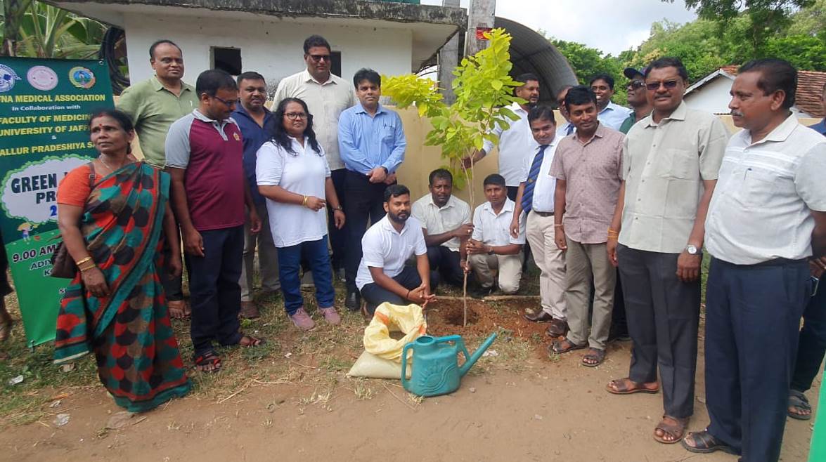 யாழில். “Green Jaffna Project” ஆரம்பம்