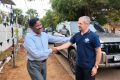 இலங்கைக்கான அவுஸ்ரேலிய உயர்ஸ்தானிகர் மெத்தியூ டக்வேர்த் அவர்களுக்கும் வன்னிமாவட்ட நாடாளுமன்ற உறுப்பினர் துரைரா