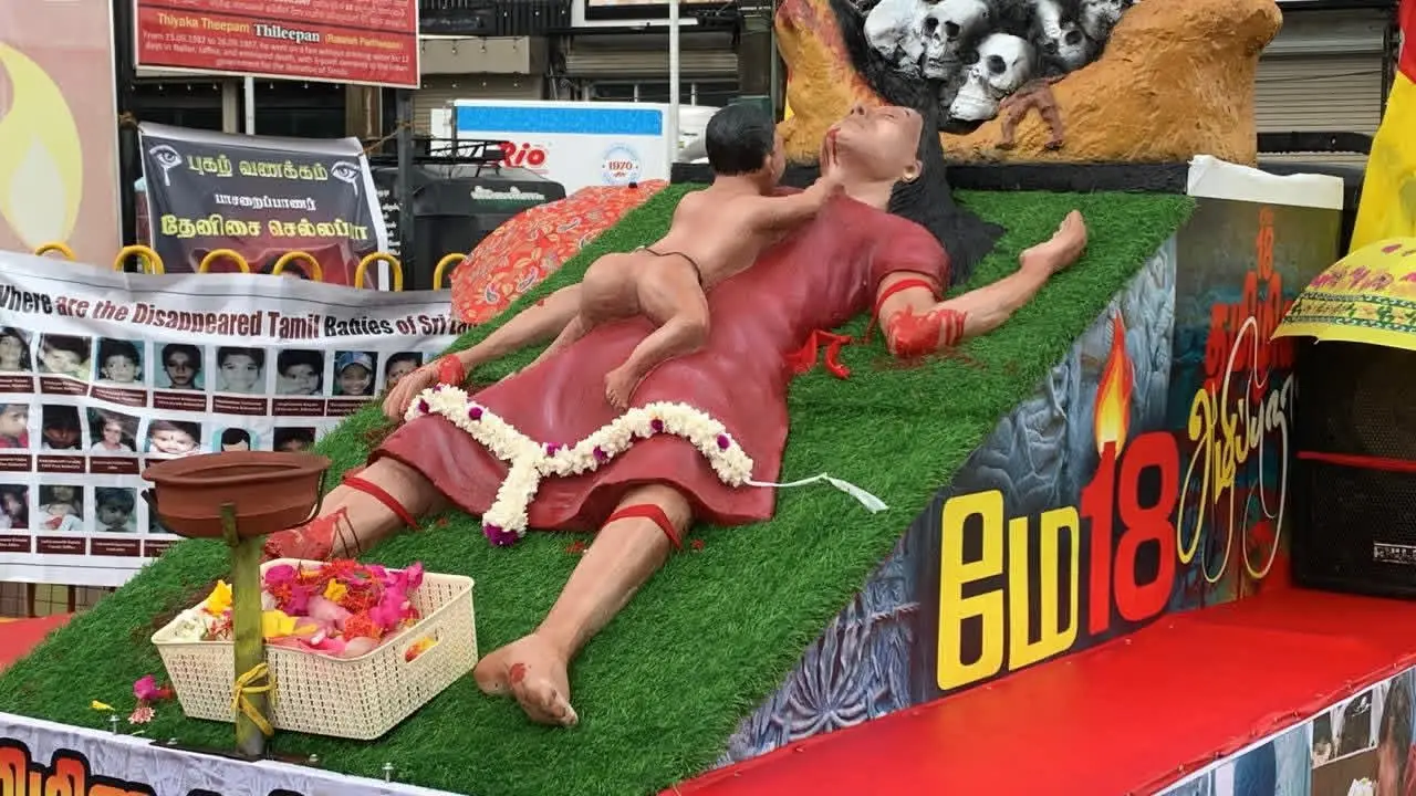 முள்ளிவாய்க்கால் தமிழ் இனப் படுகொலைகளின் நினைவு சுமந்த ஊர்திப் பவனி இன்றைய தினம் செவ்வாய்க்கிழமை காலை