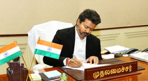 தமிழ்நாட்டின் 12-வது முதல்-அமைச்சராக, த.வெ.க. தலைவர் விஜய் பதவியேற்றார். இதன் மூலம் கடந்த 5 நாட்களாக