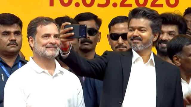 விஜய் பதவியேற்பு விழாவில் திரிஷா உள்ளிட்டோர் பங்கேற்பு: கேமராவில் உறைந்த சுவாரஸ்ய தருணங்கள்