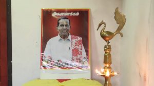 வவுனியாவில் தேனிசை செல்லப்பாவிற்கு அஞ்சலி; ரவிகரன் எம்.பி பங்கேற்பு
