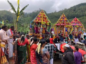 நுவரெலியா – பம்பரகலை தோட்டத்தில் வரம் அருளும் ஸ்ரீ முத்துமாரியம்மன் ஆலய வருடாந்த தேர் திருவிழா