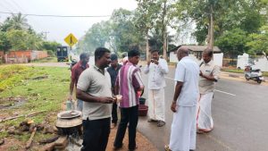 முல்லைத்தீவு – ஒட்டுசுட்டான் பிரதேச இலங்கைத் தமிழ் அரசுக் கட்சியின் செயற்பாட்டாளர்களால் முள்ளிவாய்க்கால் கஞ்சி
