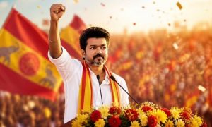 தமிழ்நாட்டின் முதல்வராக அரியணை ஏறுகின்றார் விஜய்