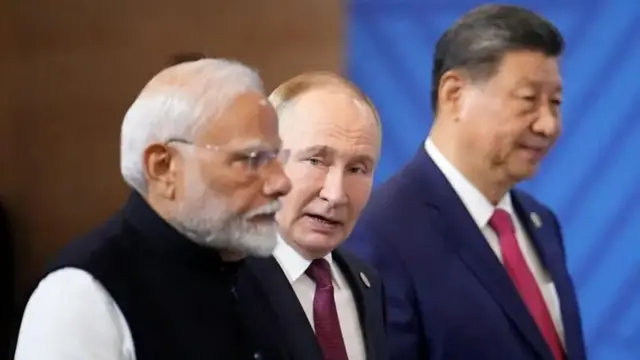 Narendra Modi, Vilamidir Putin, Xi Jinping