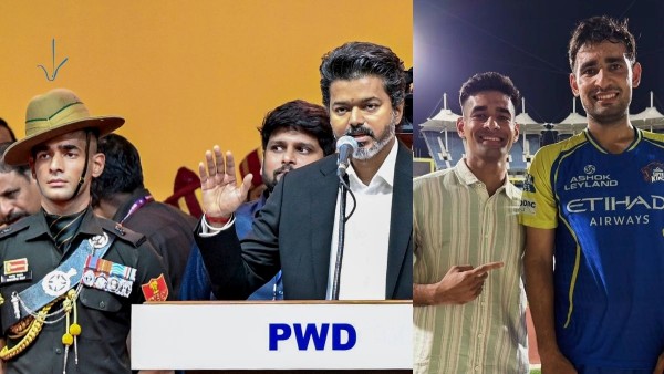 CSK: Chennai Super Kings pacer Anshul Kamboj surprised a Tamil Nadu police