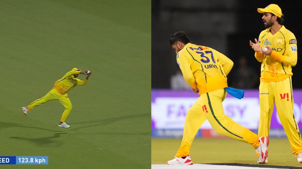 IPL 2026: சிறுத்தை போல் பாய்ந்த கேட்ச் பிடித்த CSK வீரர் சர்ஃபராஸ் கான்.. ஆட்டத்தையே மாற்றிய கேட்ச்