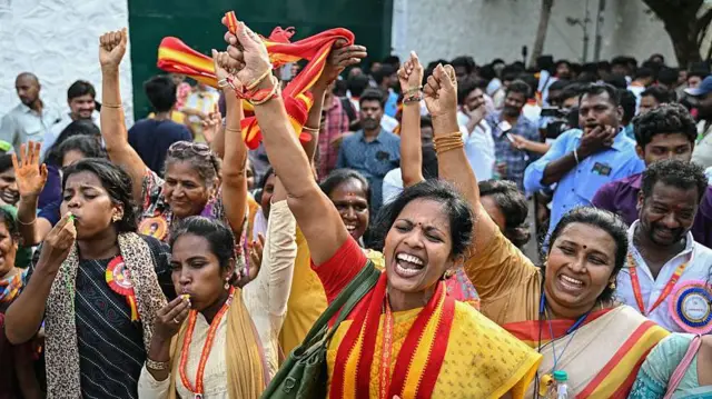 தமிழ்நாடு கள யதார்த்தத்தை பிரதிபலித்த கட்சியினரின் மாறுபட்ட உணர்வுகள்