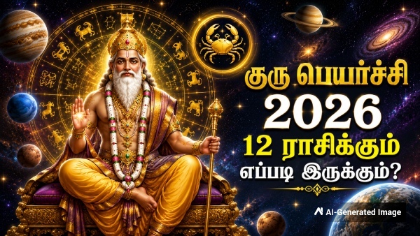 Guru Peyarchi Palan 2026 Tamil: திருக்கணித்தப் பஞ்சாங்கப்படி ஜூன் 2 ஆம் தேதி குரு