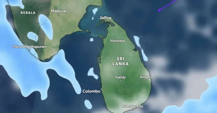 வடக்கு, வடமத்திய மற்றும் வடமேற்கு மாகாணங்களிலும் திருகோணமலை மாவட்டத்திலும் பலத்த மழை பெய்யக்கூடும் என எச்சரிக்