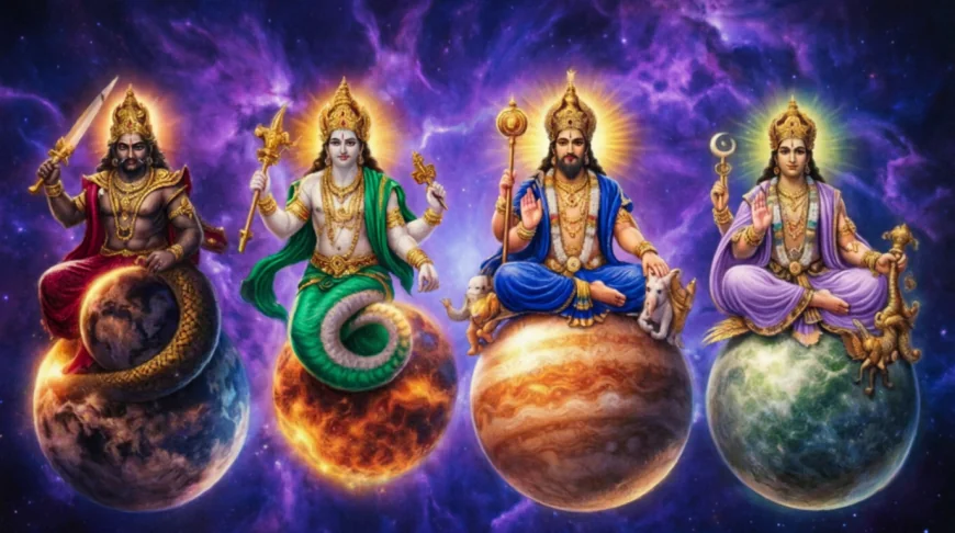 மார்ச் 04 முதல் ராகு, கேது, குரு மற்றும் புதன் ஆகிய நான்கு முக்கிய கிரகங்கள்