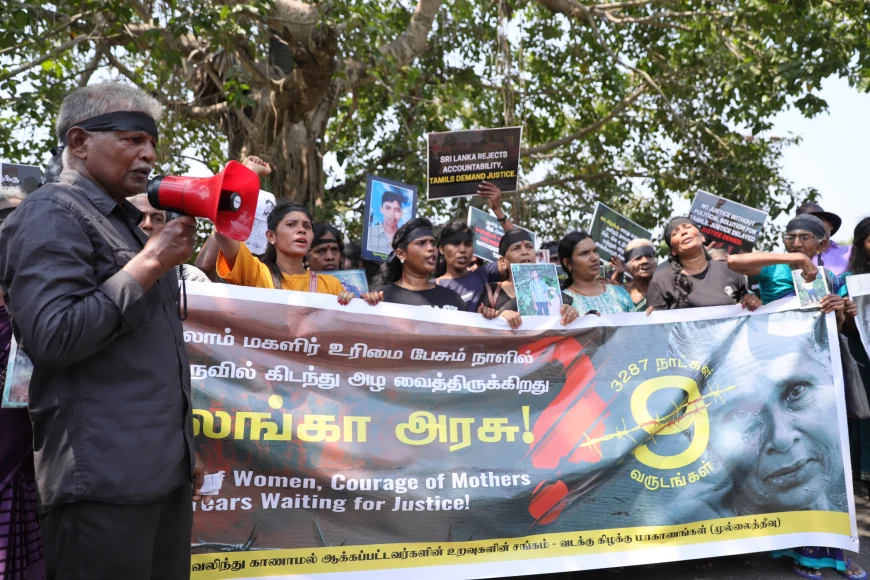 இம்முறை சர்வதேச மகளிர் தினம் வடக்கு கிழக்கு பெண்களுக்குத் தமது உறவினர்களைத் தேடும் ஒரு துக்க