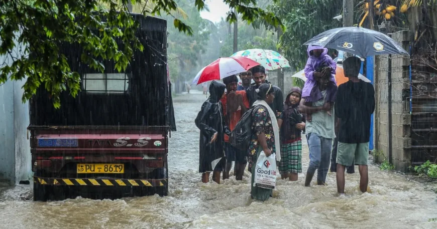 இலங்கையின் பல மாகாணங்களில் இன்று பிற்பகல் 2 மணிக்குப் பிறகு இடியுடன் கூடிய மழை பெய்யும்