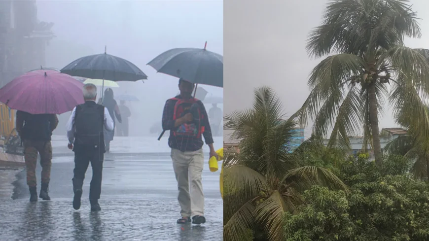 மத்திய, சபரகமுவ, தெற்கு மற்றும் ஊவா மாகாணங்களிலும், அனுராதபுர மாவட்டத்திலும் சில இடங்களில் 50 மி.மீ-க்கு
