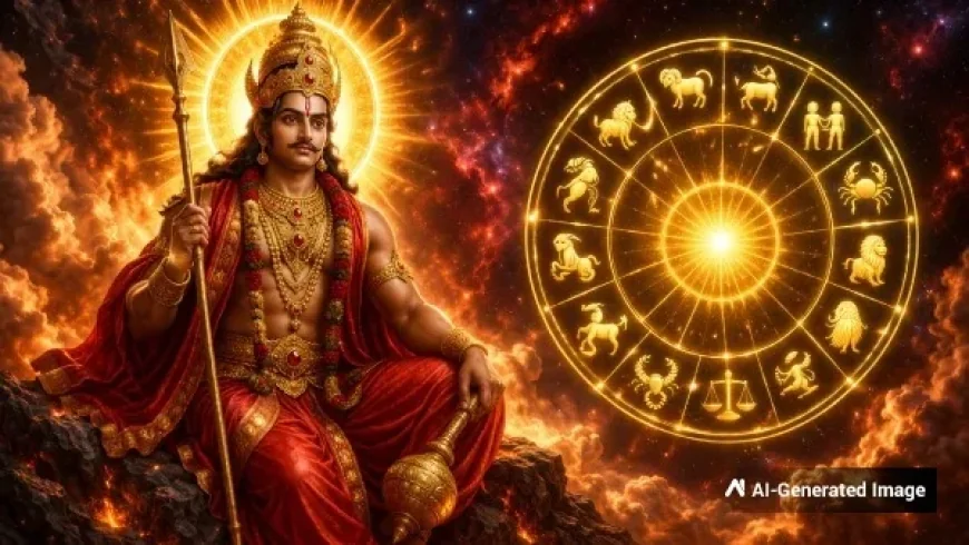 மார்ச் 26 முதல் சனி பகவானின் கும்ப ராசியில் செவ்வாய் உதயமாவதால், மிதுனம், மகரம் மற்றும்