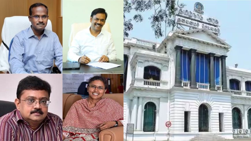 முதல்வர் விஜயின் செயலாளர்களாக அண்ணாதுரை, விஷ்ணு ஆகியோர் நியமிக்கப்பட்டுள்ளனர். அதே நேரம் உதயசந்திரன், அமுதா ஐஏ