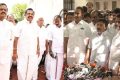 அதிமுக உட்கட்சி மோதல் உச்சத்தை அடைந்துள்ளது. ஈபிஎஸ், சிவி சண்முகம் ஆகியோர் ஆதரவு எம்எல்ஏக்களுடன் தனிதனியே
