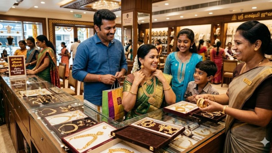 இன்றைய தினம் காலை, மாலை என இருவேளை தங்கம் சவரனுக்கு ரூ.2280 குறைந்துள்ளது.