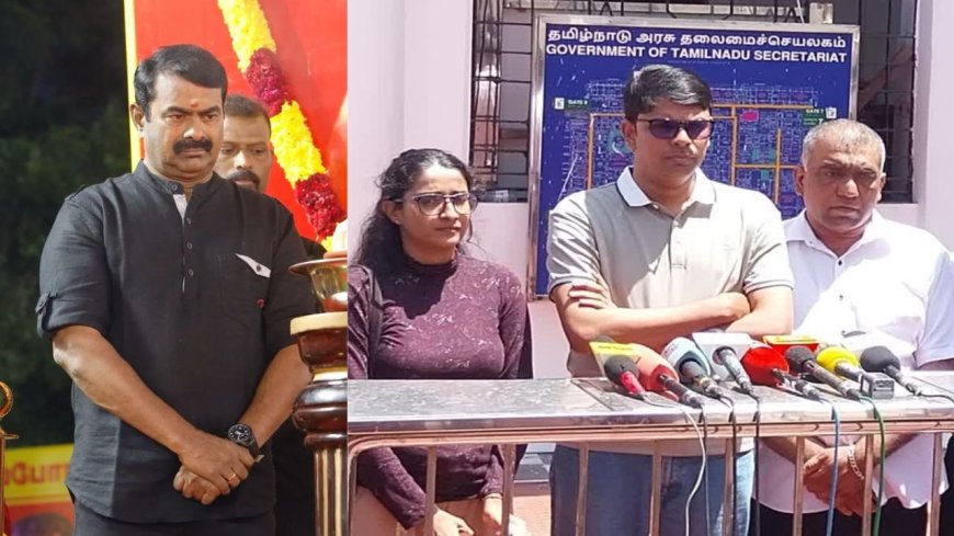 இலங்கையில் இருந்து வந்த மக்களை சந்தித்து ஒரு வேளை சோறு கூட சீமான் கொடுத்ததில்லை. ஆனால்