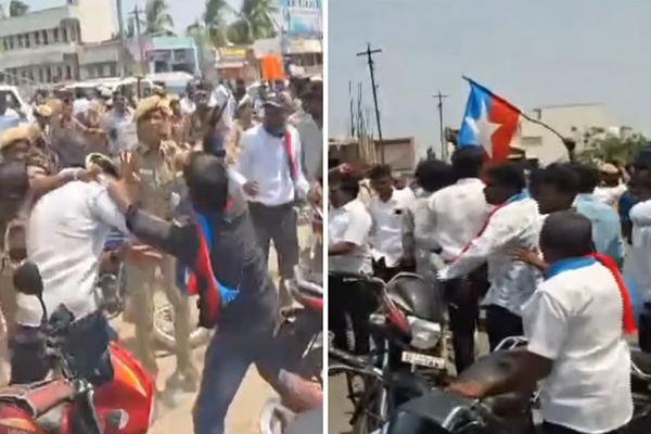 தமிழ்நாட்டில் நிலவி வரும் தற்போதைய அரசியல் சூழலில், பெரம்பலூர் மாவட்டம் குன்னம் பேருந்து நிலையப் பகுதியில்