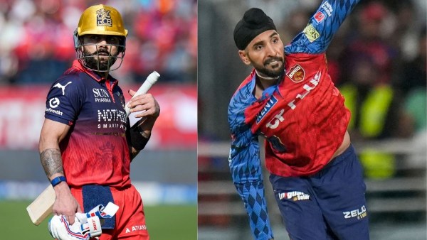 IPL 2026: Virat Kohli's Playful Sledging Met with Silence by Harpreet Brar;