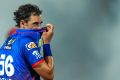 IPL 2026- Mitchell starc Hattrick Wicket ball was became Humongous 100 Meter