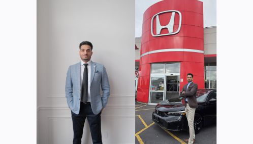 Midtown Honda- Toronto வாகன விற்பனை நிறுவனத்தின் புதிய விற்பனை ஆலோசகராக இணைந்துள்ள ரமணன் திரு
