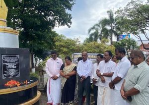 “எங்கே எங்கே எமது உறவுகள்” என்ற கேள்வியும், “வேண்டும் வேண்டும் நீதி வேண்டும்” என்ற கோசமும்