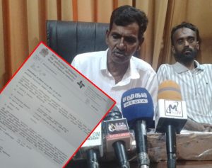 கல்முனை கடற்கரைப் பள்ளிவாசல் முன்பகுதியில் கடலரிப்பினால் பாதிக்கப்பட்ட வீதிக்காக முன்னெடுக்கப்பட்ட நடைபாதை புன