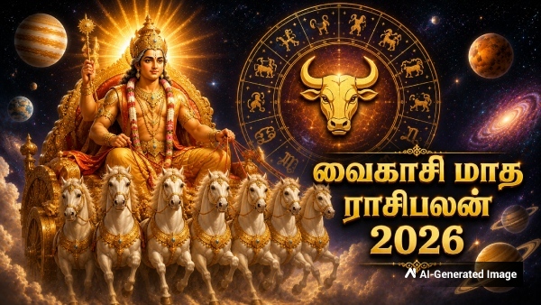 Vaikasi Matha Rasipalan 2026: சூரியன் மே 15 ஆம் தேதி மேஷ ராசியில் இருந்து