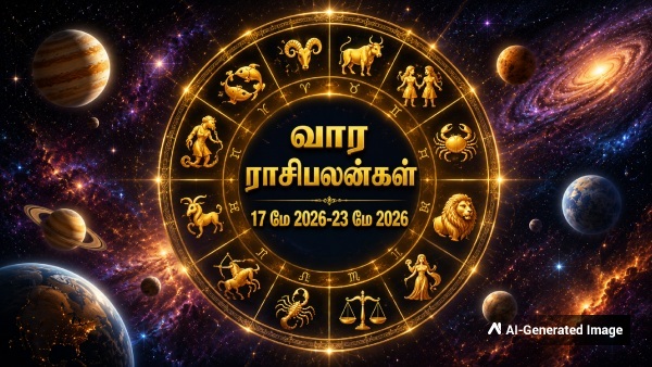 Weekly Horoscope: இங்கு 2026 மே 17 ஆம் தேதி முதல் 2026 மே 23