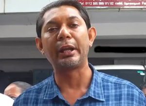 ஹர்ஷன சூரியப்பெருமவின் வீட்டுக்கு முன்னாள் இடம்பெற்ற அமைதி வழிப் போராட்டத்தின் மீது கட்டவிழ்த்து விடப்பட்ட மில