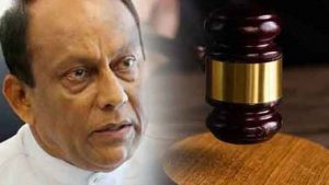 ஊழல் குற்றச்சாட்டுகளின் கீழ் இலஞ்ச ஊழல் விசாரணை ஆணைக்குழுவினால் தமக்கு எதிராகத் தாக்கல் செய்யப்பட்டுள்ள வழக்கை