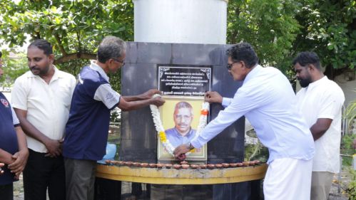 தமிழ் ஊடகவியலாளர் ஒன்றியத்தின் முன்னாள் உப தலைவர் அமரர் நடேசனின் நினைவேந்தல் நிகழ்வில் எடுத்துரைக்கப்பெற்றது ப