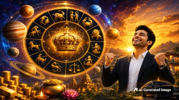 June 2026 Horoscope: Powerful rajayogas in June 2026 bring immense wealth to
