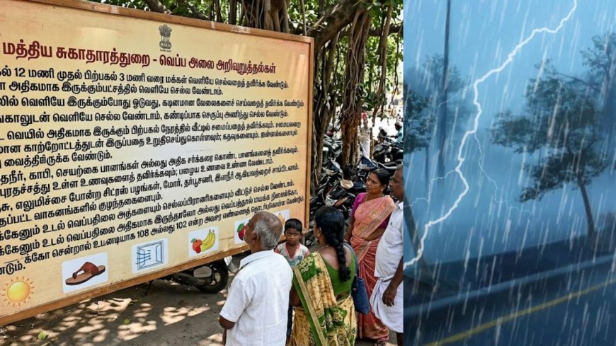 நண்பகல் 12 மணி முதல் 3 மணி வரை மக்கள் வெளியே செல்வதைத் தவிர்க்க வேண்டும்