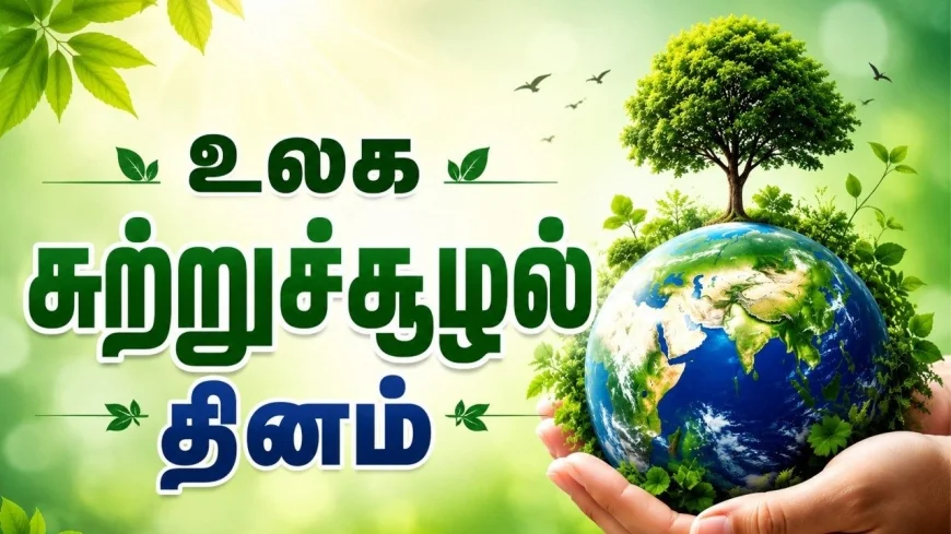 உலக வெப்பமயமாதல் மற்றும் அதிகரித்து வரும் இயற்கை பேரிடர்களுக்கு தீர்வு காண வேண்டிய அவசியம் வலியுறுத்தப்படுகிறத