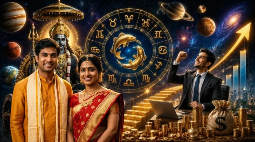 சுக்கிரன் கடக ராசிக்கு பெயர்ச்சி செய்வதால் குருவுடன் இணைந்து கஜலட்சுமி ராஜயோகம் உருவாகிறது. இந்த அரிய