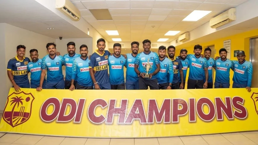 மேற்கிந்திய தீவுகளுக்கு எதிரான மூன்றாவது ஒருநாள் போட்டி மழையால் கைவிடப்பட்ட நிலையில், 1-0 என்ற கணக்கில்