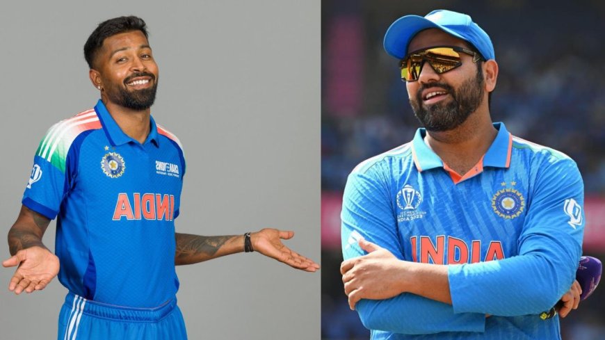 ஆப்கானிஸ்தான் கிரிக்கெட் அணிக்கு எதிரான ஒரு நாள் கிரிக்கெட் தொடரில் ரோகித் சர்மா, ஹர்திக் பாண்டியா