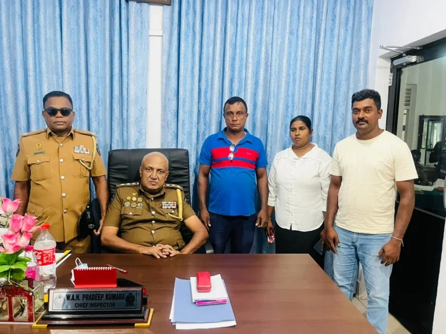 கடந்த மூன்று மாதங்களாக அட்டப்பளம் பகுதியில் வீடு ஒன்றை வாடகைக்கு எடுத்து, தென்கிழக்கு பல்கலைக்கழகம் மற்றும்
